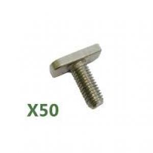 Flat head screw
