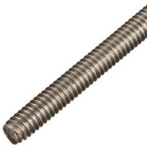 Threaded steel rod 