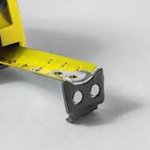Non-slip rubber tape measure